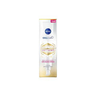 Nivea Cellular Luminous630 Anti-Spot Eye Cream - Dark Circle & Puffiness Reduction, Anti-Aging & Moisturizing for Sensitive Skin - Glamourous Grace