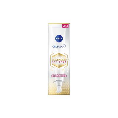 Nivea Cellular Luminous630 Anti-Spot Eye Cream - Dark Circle & Puffiness Reduction, Anti-Aging & Moisturizing for Sensitive Skin - Glamourous Grace