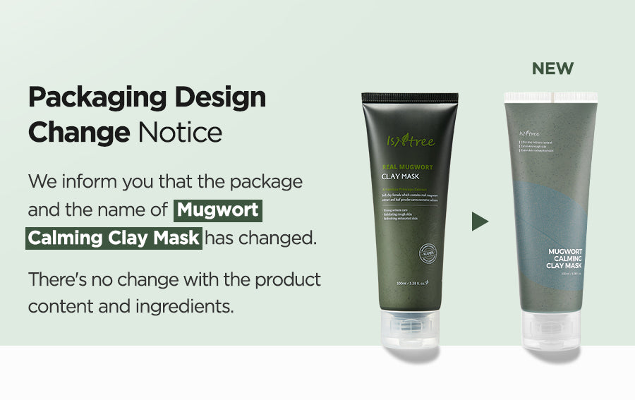 Isntree Mugwort Calming Clay Mask 100ml - Glamourous Grace