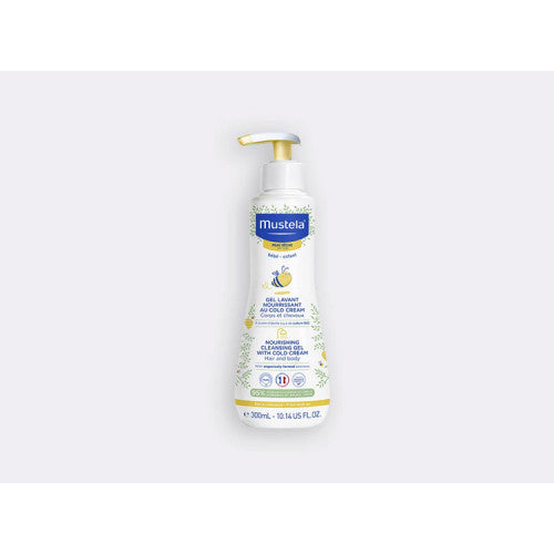 Mustela Nourishing Cold Cream Cleansing Gel with Organic Beeswax