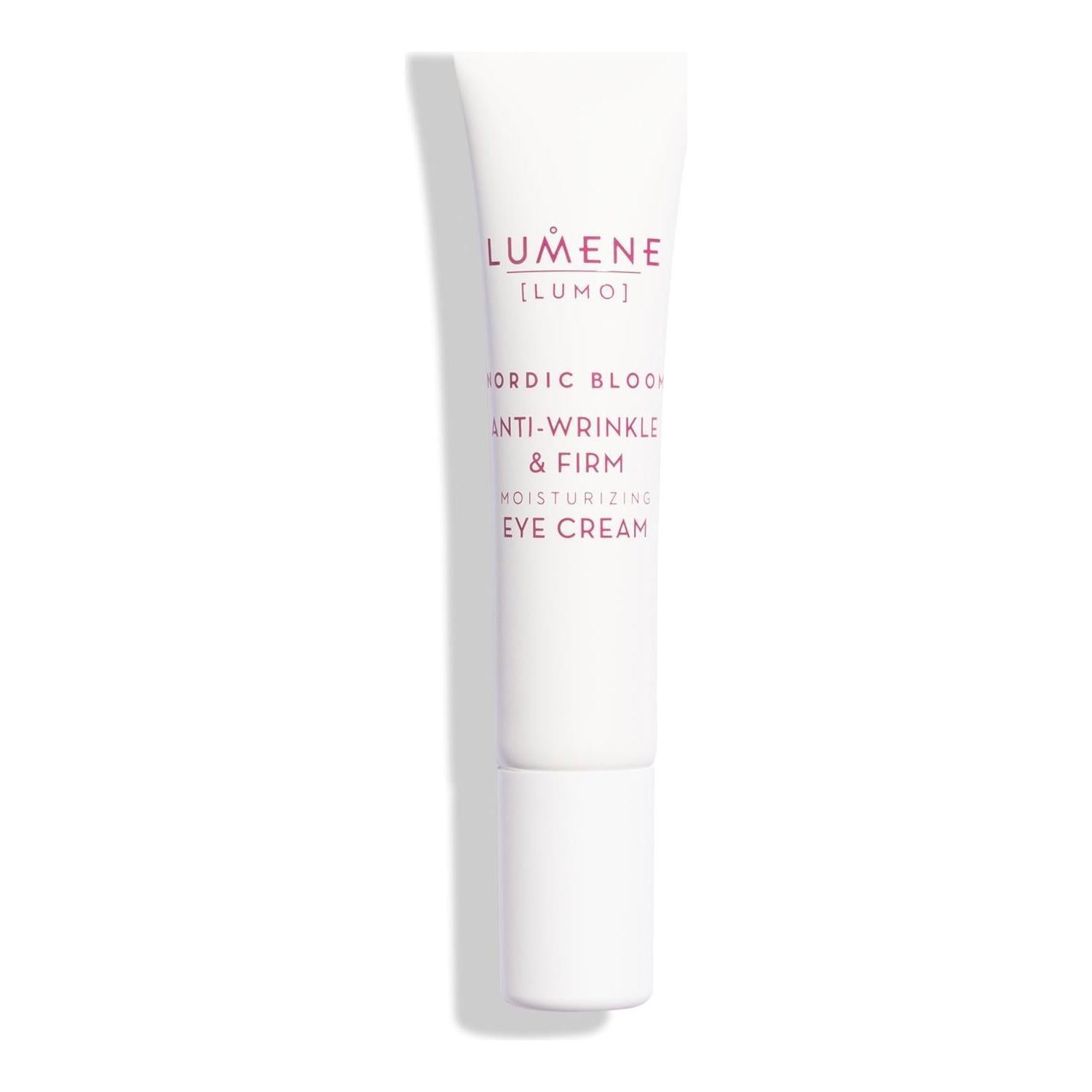 Lumene Anti-Wrinkle Eye Cream - Vegan, Paraben-Free & SLS-Free, Hydrating & Firming for Mature Skin - Glamourous Grace