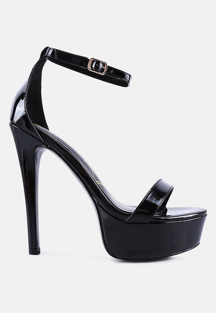 My Mains High Platform Stiletto Sandals - Glamourous Grace