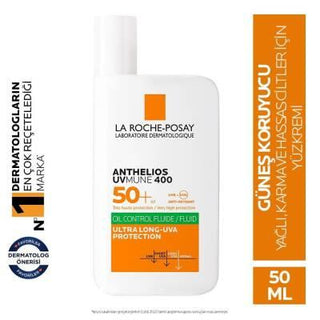 La Roche Posay Oil Control Fluid Sunscreen - SPF 50 | 50 ml - Glamourous Grace