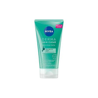 Nivea Derma Skin Clear Anti-Acne Exfoliating Face Wash with Salisilik Asit (BHA) and Niasinamid - 5.07 fl oz - Glamourous Grace