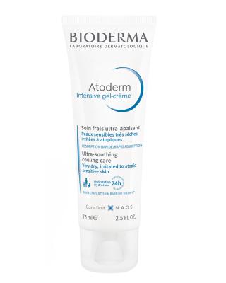 Bioderma Atoderm Intensive Gel Creme - 75ml Moisturizing Cream for Dry & Sensitive Skin - Glamourous Grace