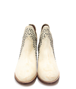 Nailed It Ankle Boot in White - Glamourous Grace