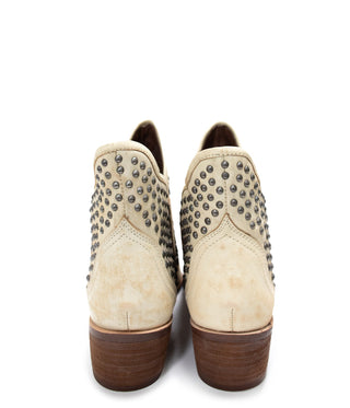 Nailed It Ankle Boot in White - Glamourous Grace