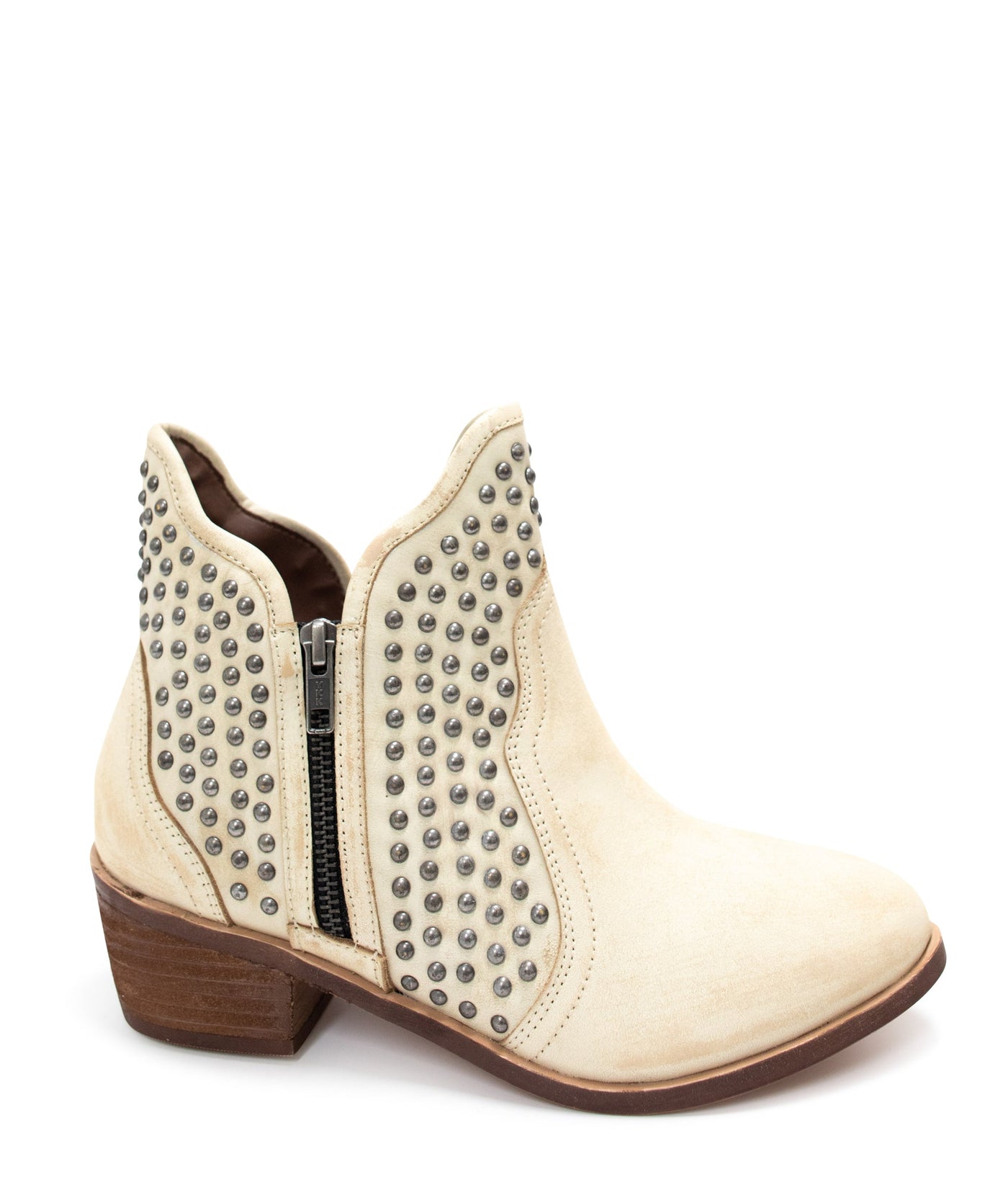 Nailed It Ankle Boot in White - Glamourous Grace
