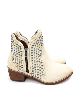 Nailed It Ankle Boot in White - Glamourous Grace