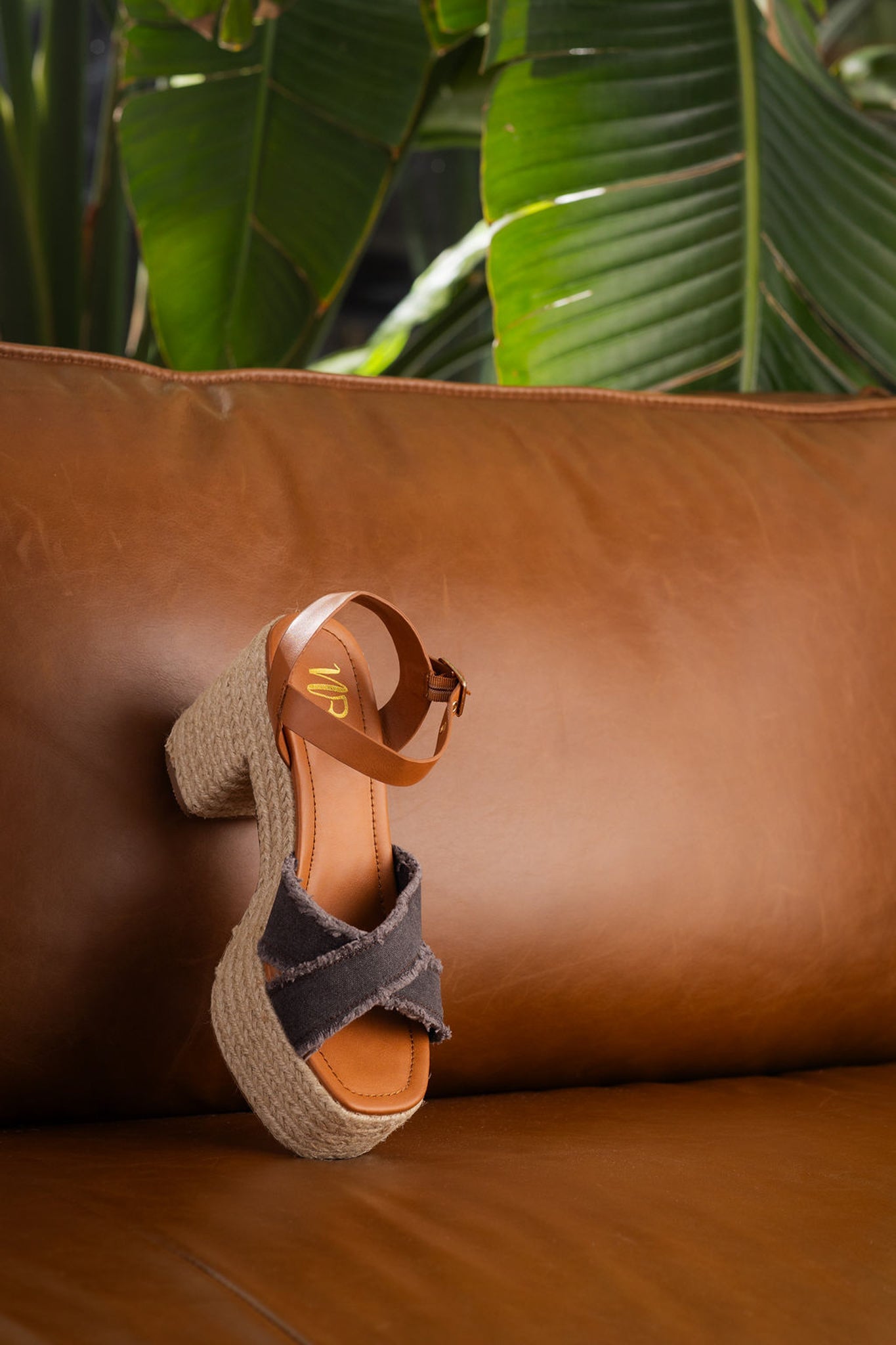 Nana Platform Sandals in Black - Glamourous Grace