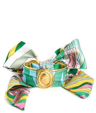 Narrow Gold Scarf Cuff - Penelope - Glamourous Grace