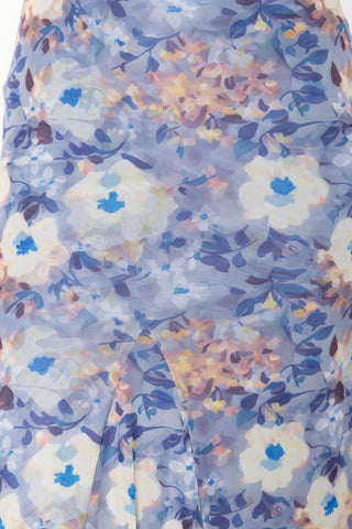 Natalia Skirt (Blue/Yellow)