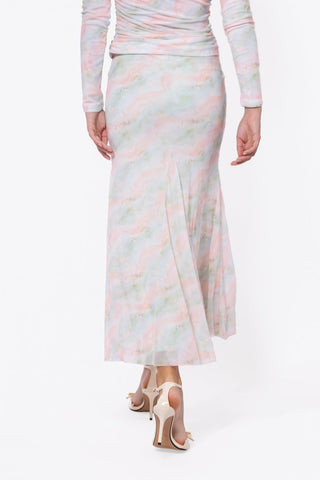 Natalia Skirt (Pink/Green)