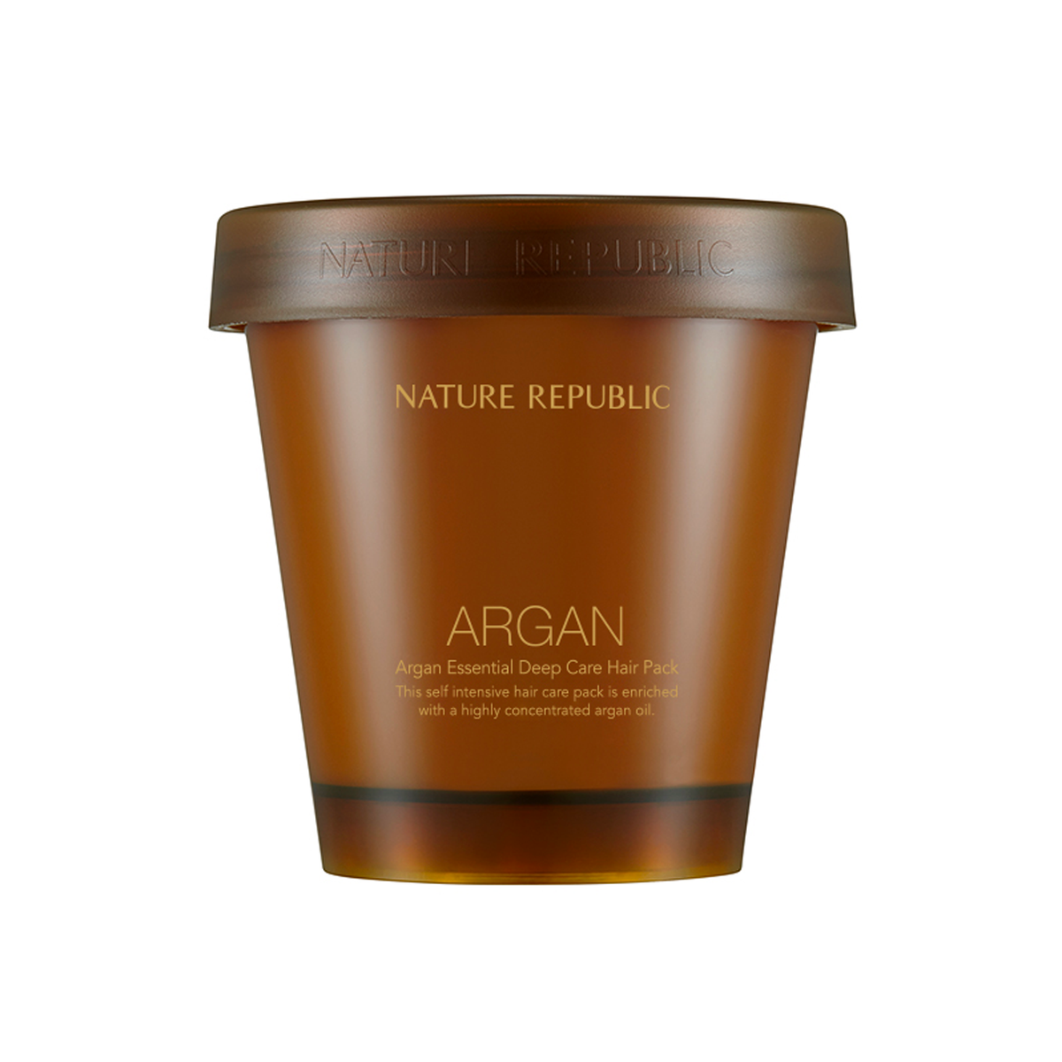 [NATURE REPUBLIC] Argan Essential Deep Care Hair Pack 200ml - Glamourous Grace