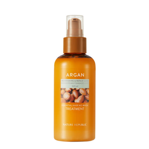 [NATURE REPUBLIC] Argan Essential Hair No Wash Treatment 160ml - Glamourous Grace