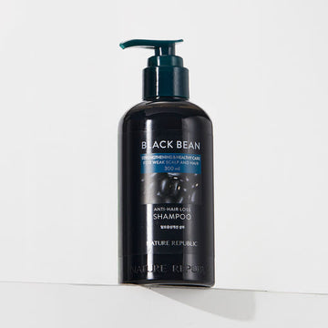 [NATURE REPUBLIC] Black Bean Anti-Hair Loss Shampoo 300ml - Glamourous Grace