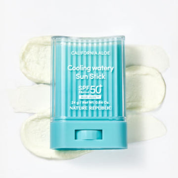 [NATURE REPUBLIC] California Aloe Cooling Watery Sun Stick SPF50+ PA++++ 24g - Glamourous Grace