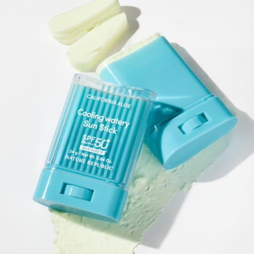 [NATURE REPUBLIC] California Aloe Cooling Watery Sun Stick SPF50+ PA++++ 24g - Glamourous Grace