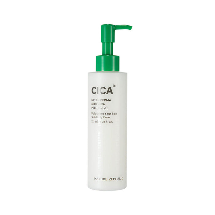 [NATURE REPUBLIC] Green Derma Mild Cica Peeling Gel 155ml - Glamourous Grace
