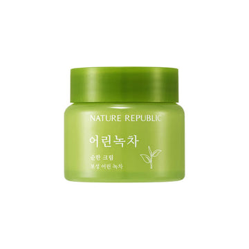 [NATURE REPUBLIC] Mild Green Tea Cream 55ml - Glamourous Grace