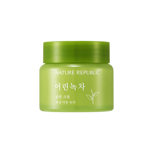 [NATURE REPUBLIC] Mild Green Tea Cream 55ml - Glamourous Grace