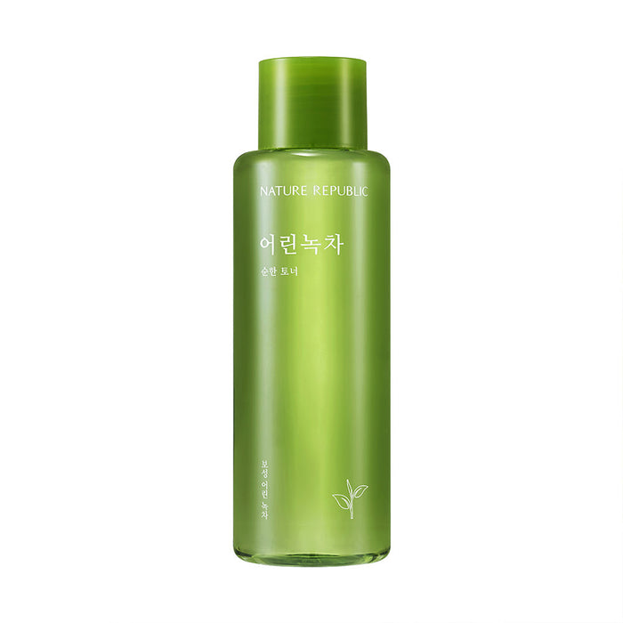 [NATURE REPUBLIC] Mild Green Tea Toner 155ml - Glamourous Grace