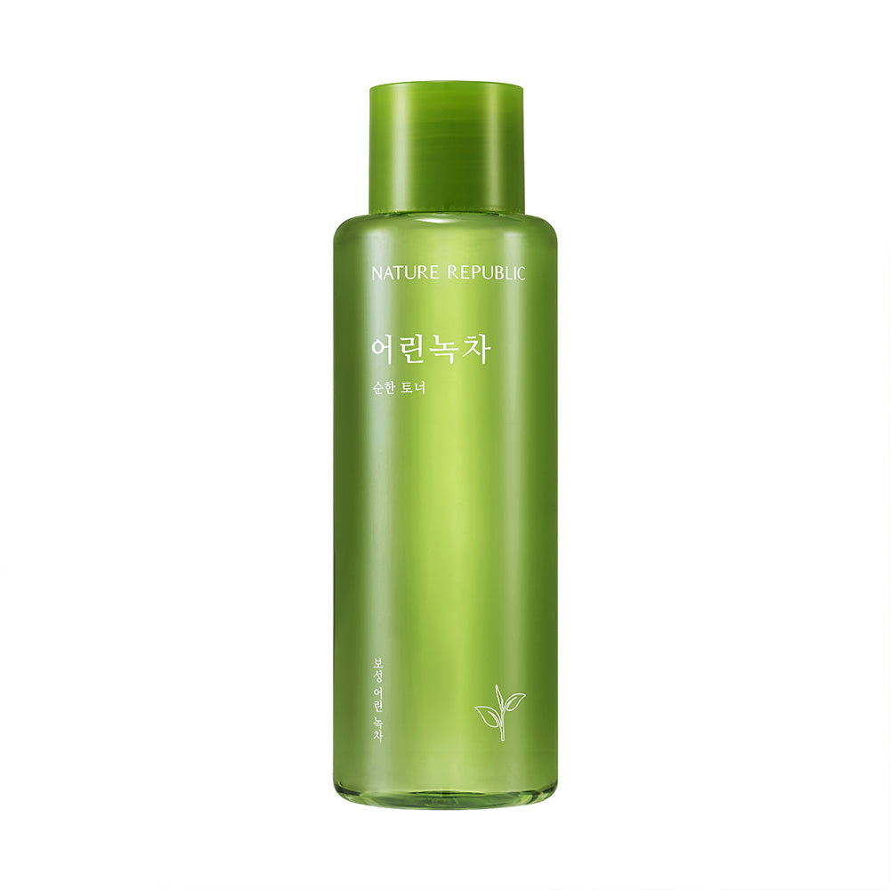 [NATURE REPUBLIC] Mild Green Tea Toner 155ml - Glamourous Grace
