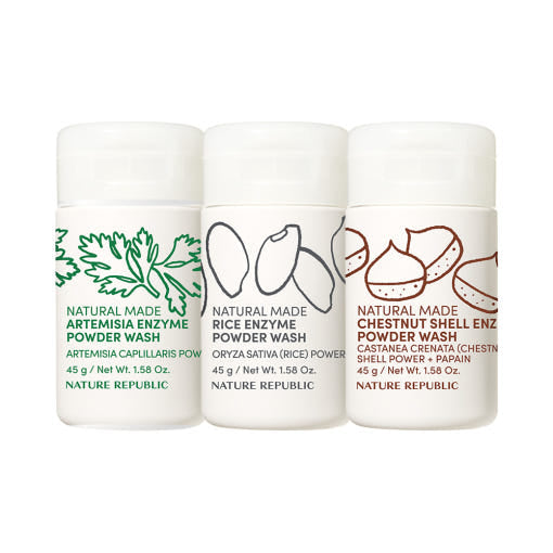 [NATURE REPUBLIC] Natural Made Enzyme Powder Wash 45g (3types) - Glamourous Grace