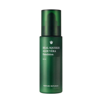 [NATURE REPUBLIC] REAL SQUEEZE Aloe Vera Emulsion 130ml - Glamourous Grace