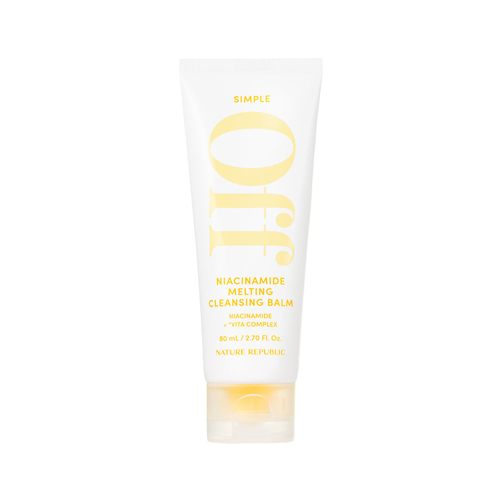[NATURE REPUBLIC] Simple Off Niacinamide Melting Cleansing Balm 80ml - Glamourous Grace