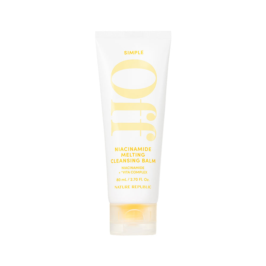 [NATURE REPUBLIC] Simple Off Niacinamide Melting Cleansing Balm 80ml