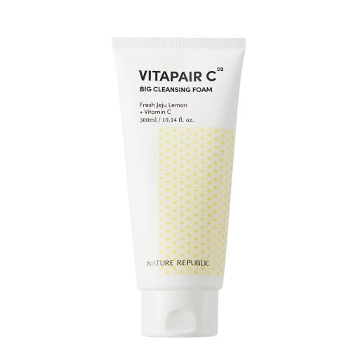 [NATURE REPUBLIC] Vitapair C Big Cleansing Foam 300ml - Glamourous Grace