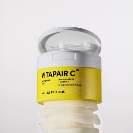 [NATURE REPUBLIC] Vitapair C Whitening Pad 160ml/60ea - Glamourous Grace