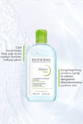 Bioderma Sebium H2O Micellar Water for Oily and Acne-Prone Skin - Gentle Makeup Remover & Skincare, 3.38 fl oz - Glamourous Grace