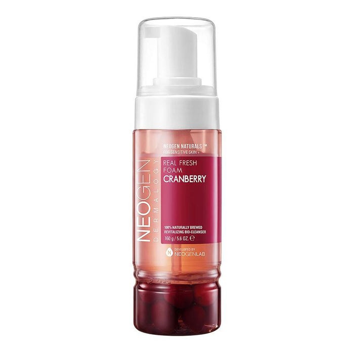 NEOGEN Real Fresh Foam Cleanser 160g #Cranberry - Glamourous Grace