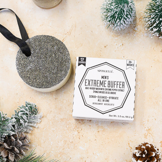 20+ Men's Extreme Buffer | Black Scrubber - Glamourous Grace