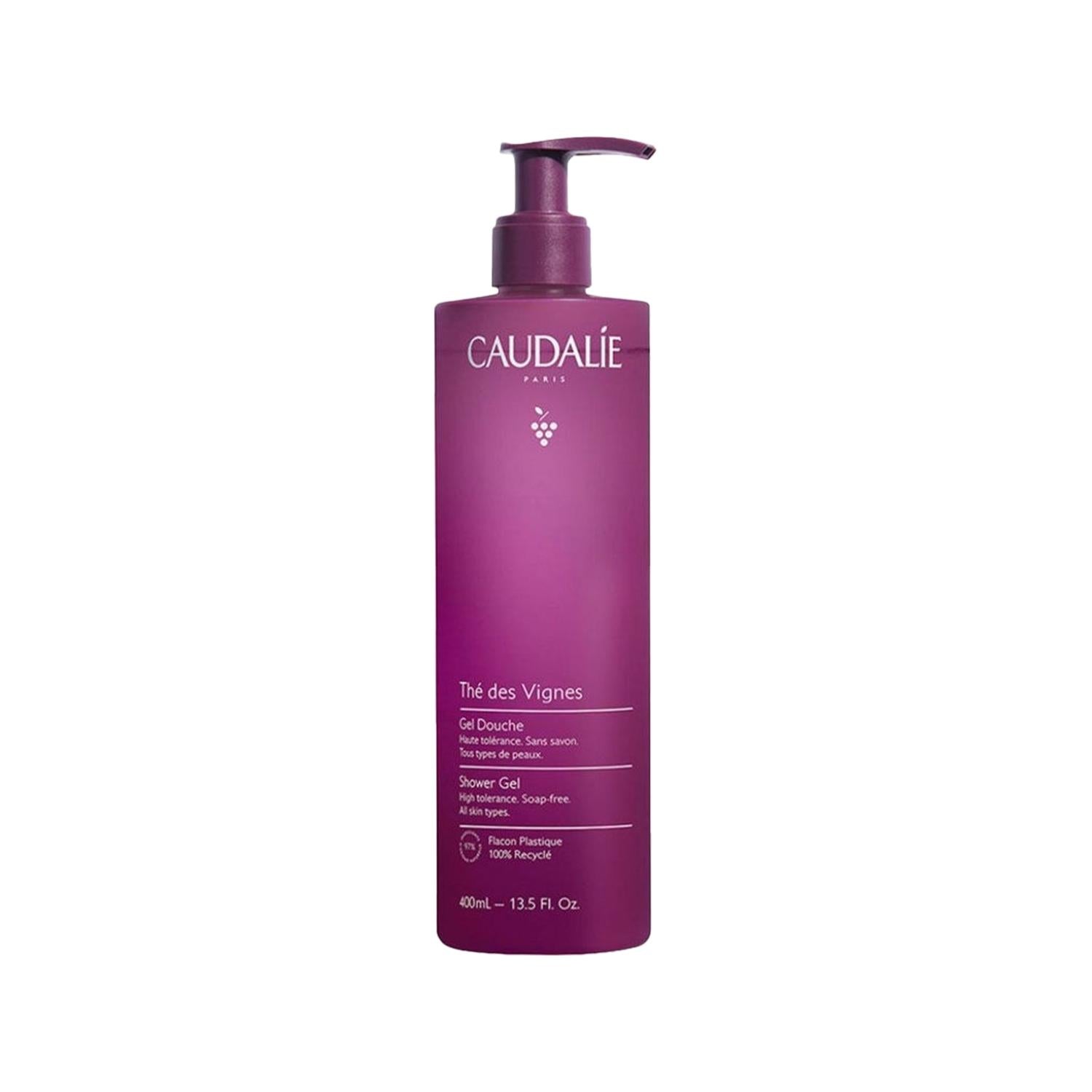Caudalie Des Vignes Shower Gel: Experience Gentle Cleansing & Long-Lasting Fragrance (13.53 fl oz) - Glamourous Grace