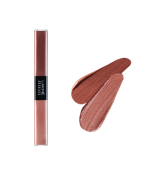 Lakme Absolute Explore Liquid Eye Shadow - Pink Champagne & Copper Glitter