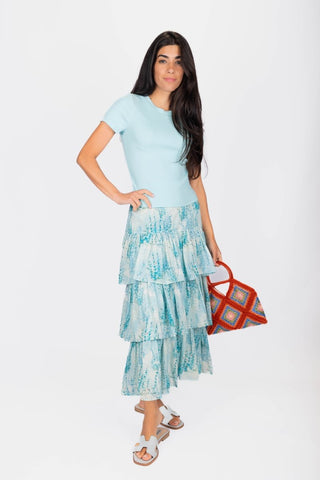 Nia Top (Mint Blue)