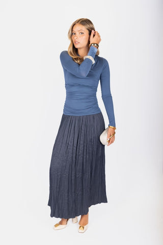Nicole Top (Deep Navy)
