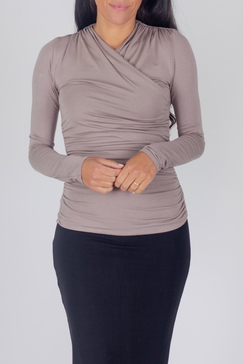 Nicole Top (Mocha)