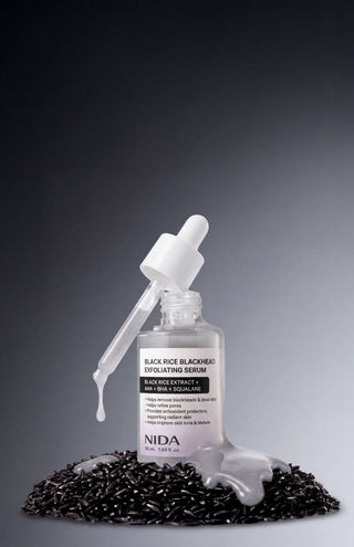 NIDA Black Rice Blackhead Exfoliating Serum 50ml