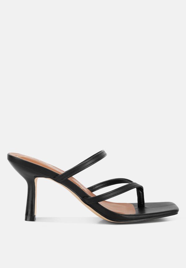 Night Life Pin Heels Casual Sandals - Glamourous Grace