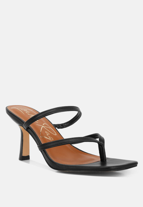 Night Life Pin Heels Casual Sandals - Glamourous Grace