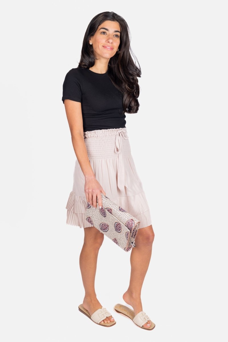 Nina Skirt 20" (Khaki) - Glamourous Grace