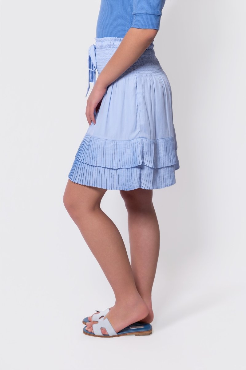 Nina Skirt 20" (Light Blue) - Glamourous Grace