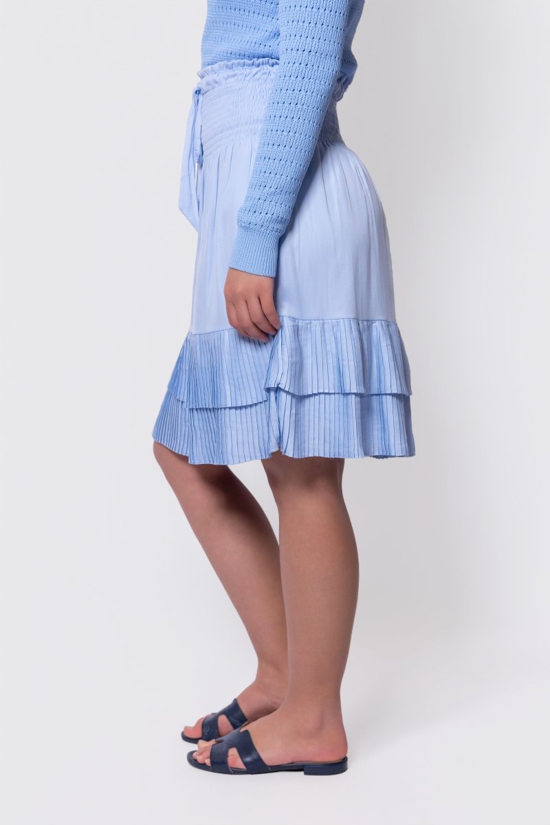 Nina Skirt 23" (Light Blue) - Glamourous Grace