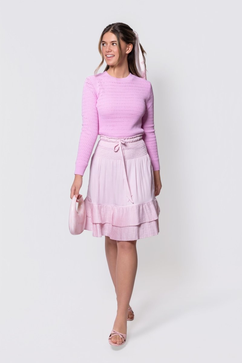 Nina Skirt 23" (Light Pink) - Glamourous Grace