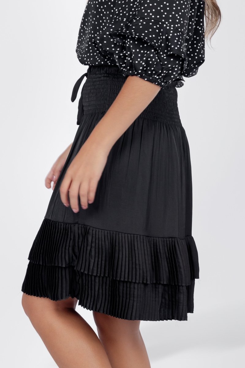 Nina Skirt (Black) 23" - Glamourous Grace