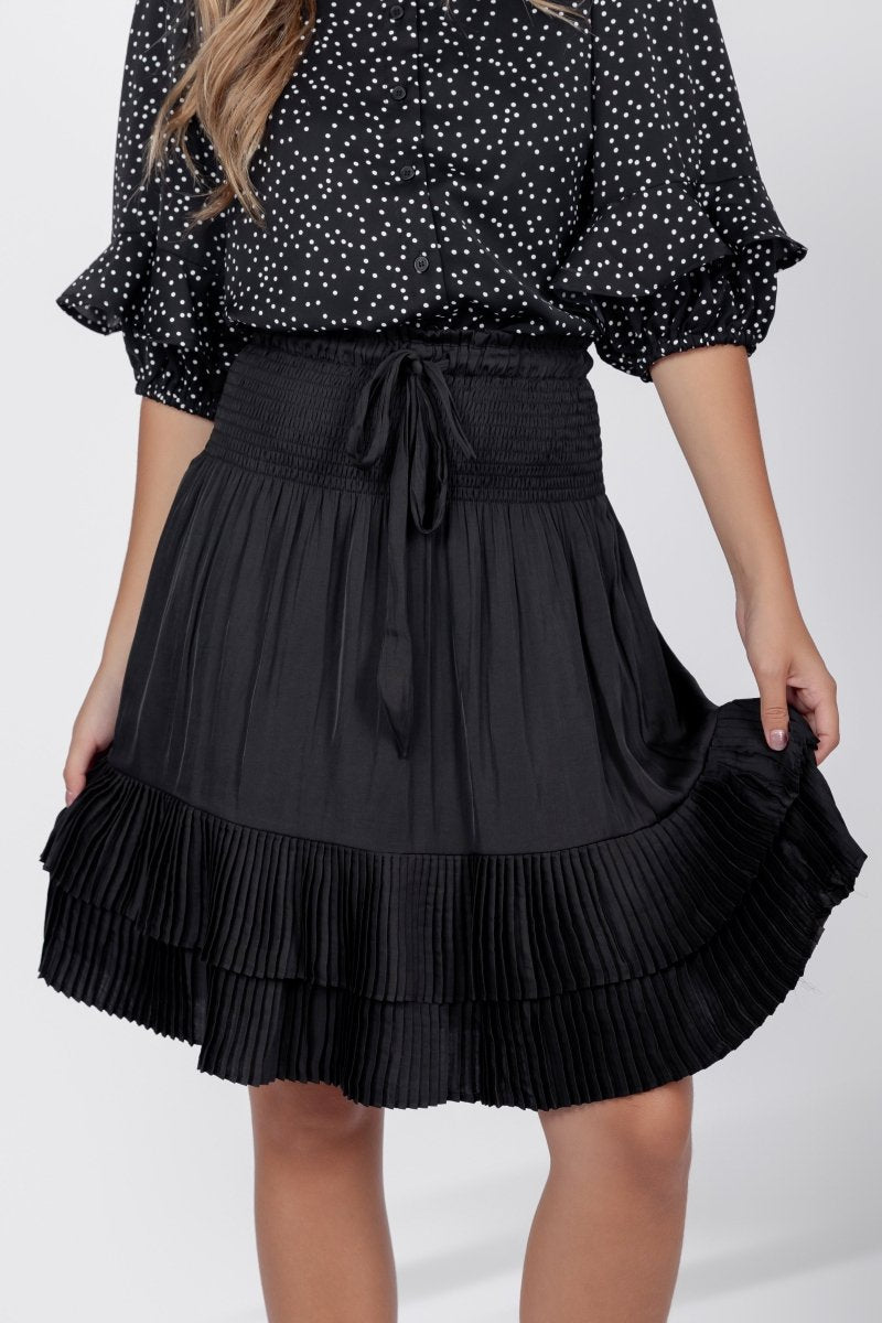 Nina Skirt (Black) 23" - Glamourous Grace